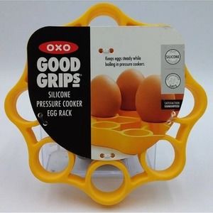 OXO Good Grips Silicone pressure cooker Egg Rack holder breakfast